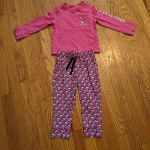 Girls Vineyard Vines Christmas Lounge 2T